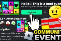 The New Community Events Update Is Not What We Expected.. (Roblox) The New Community Events Update Is Not What We Expected.. (Roblox)